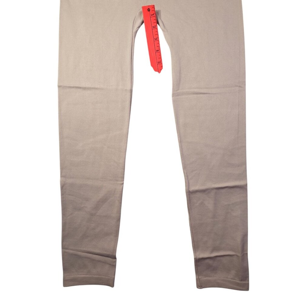 Ninexis Fleece Leggings Womens Large Taupe High-Waisted Textured Yoga New Tags - Picture 7 of 9